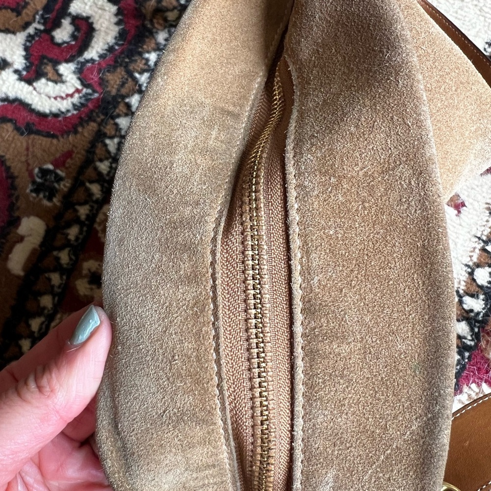 Coach REHAB Suede Crossbody Bag Style 1418 (A459) - Picture 5 of 15